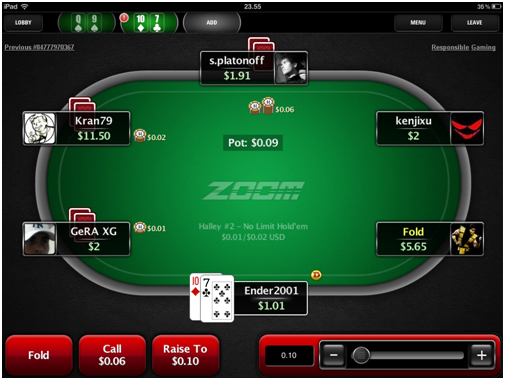 Spil poker på iPad og smartphones