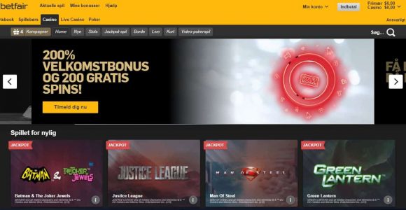 Spil hos Betfair Casino – KLIK HER!