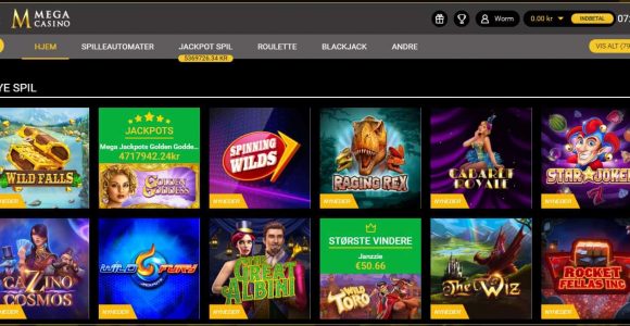 Spil hos MegaCasino – KLIK HER!