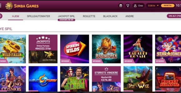 Spil hos Simba Games – KLIK HER!